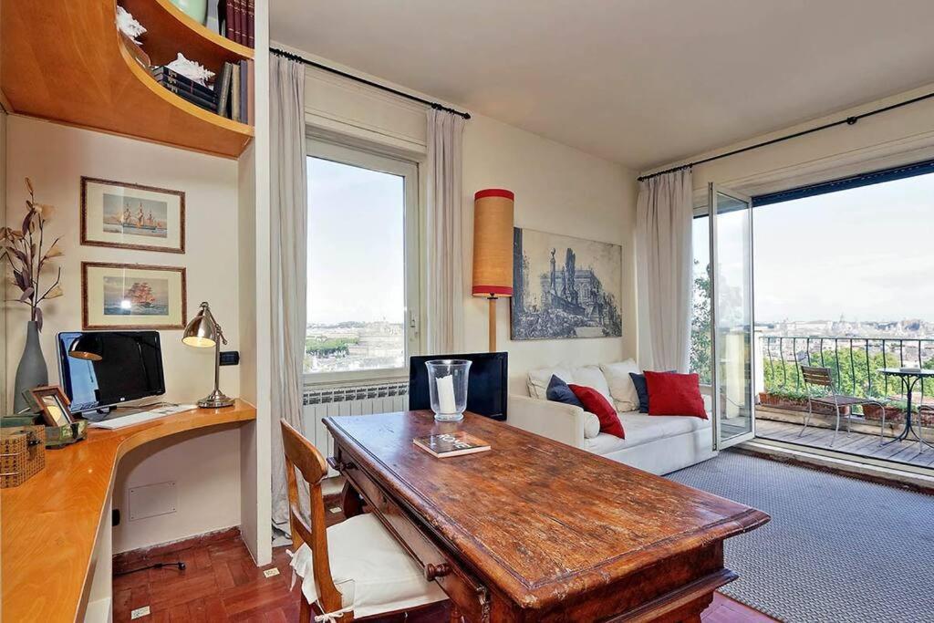 Sant'Onofrio Terrace Apartment Řím Exteriér fotografie